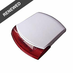 Renewed Wireless Outdoor Strobe Siren with Re-chargeable battery for D3D Alarm System-D9 | HSN:- 85319000