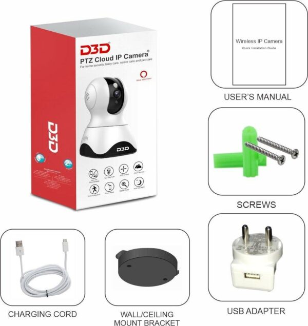 D3D Camera Box and Accessories