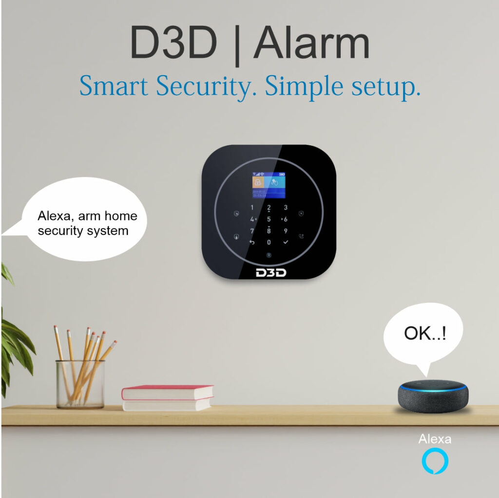 D3D Security System Home Automation WiFi CCTV Cameras