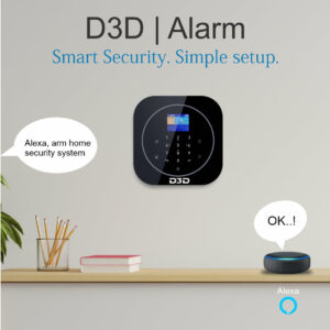 D3D WiFi Home Security System with Home Automation Mobile Control, Model: ZX-G12 | HSN:- 85311010