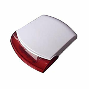 Renewed Wireless Outdoor Strobe Siren with Re-chargeable battery for D3D Alarm System-D9